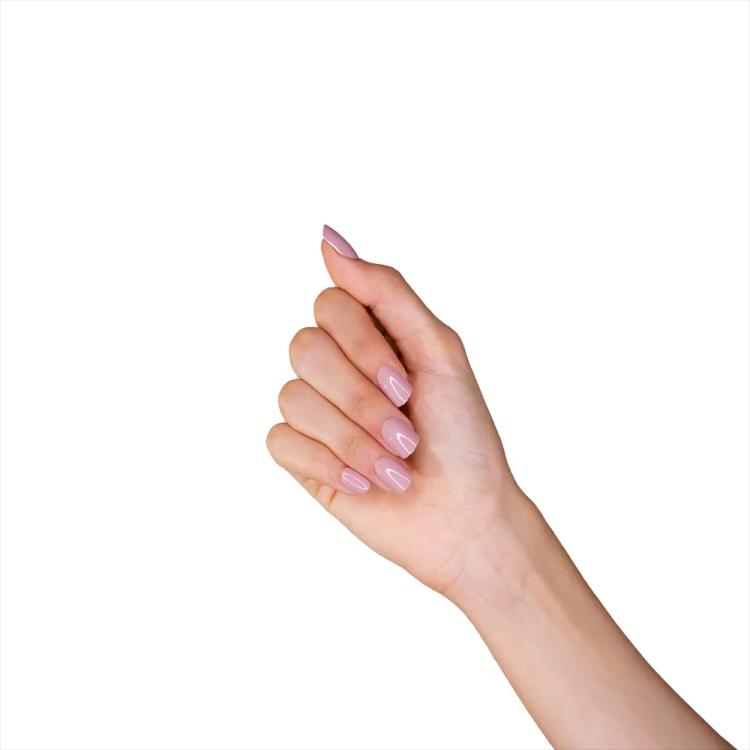 LOCA Press On Nails Natural Shape - 14 Pink Nude (24 pcs)