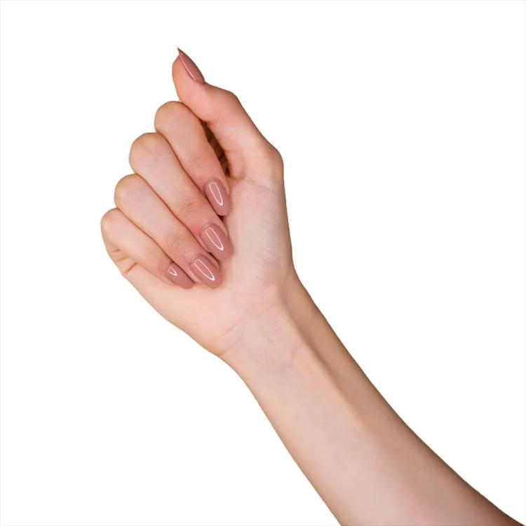 LOCA Press On Nails Oval Shape - Nude Oval 28
