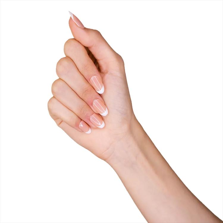 LOCA Small Nails Oval Shape - N7 French Natural