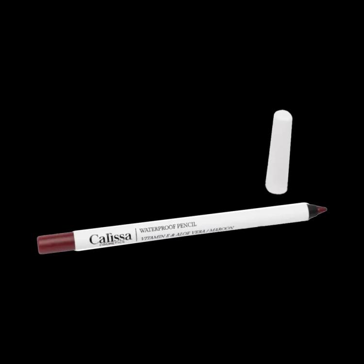 Carissa Waterproof Eyeliner Pencil - Maroon