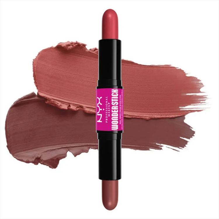 NYX Professional Makeup Wonder Stick Blush - 03 Coral And Deep Peach