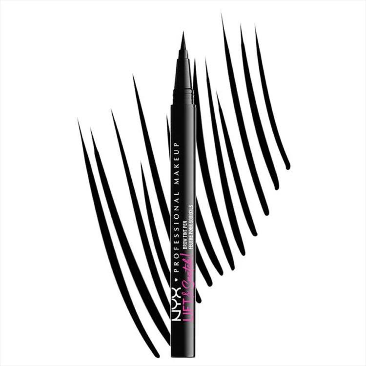NYX Professional Makeup Lift & Snatch Brow Tint Pen - 10 Black (10 g)
