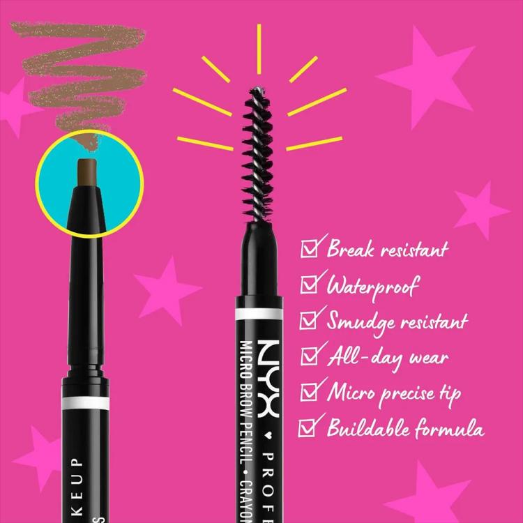 NYX Professional Makeup Micro Brow Pencil - 05 Ash Brown (0.4 g)