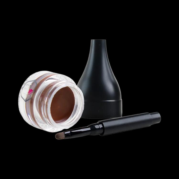 LEF Cosmetics Eyebrow Gel Cream With Brush - 03 Ebony (5 g)