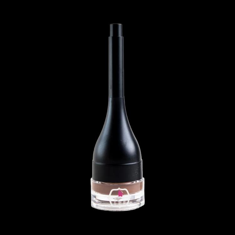 LEF Cosmetics Eyebrow Gel Cream With Brush - 02 Chocolate (5 g)