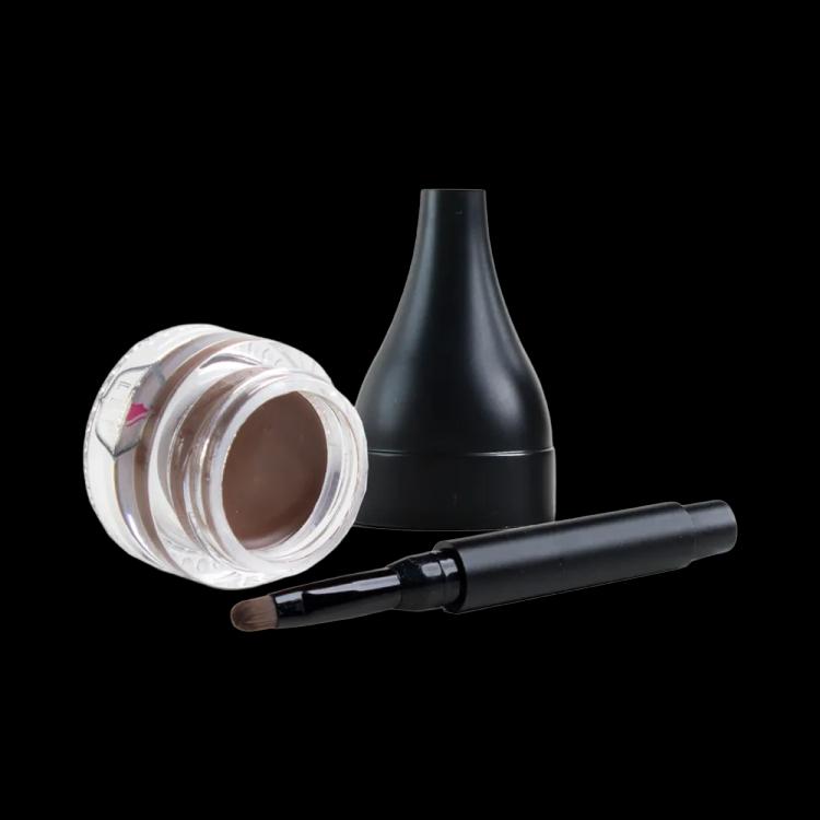LEF Cosmetics Eyebrow Gel Cream With Brush - 02 Chocolate (5 g)