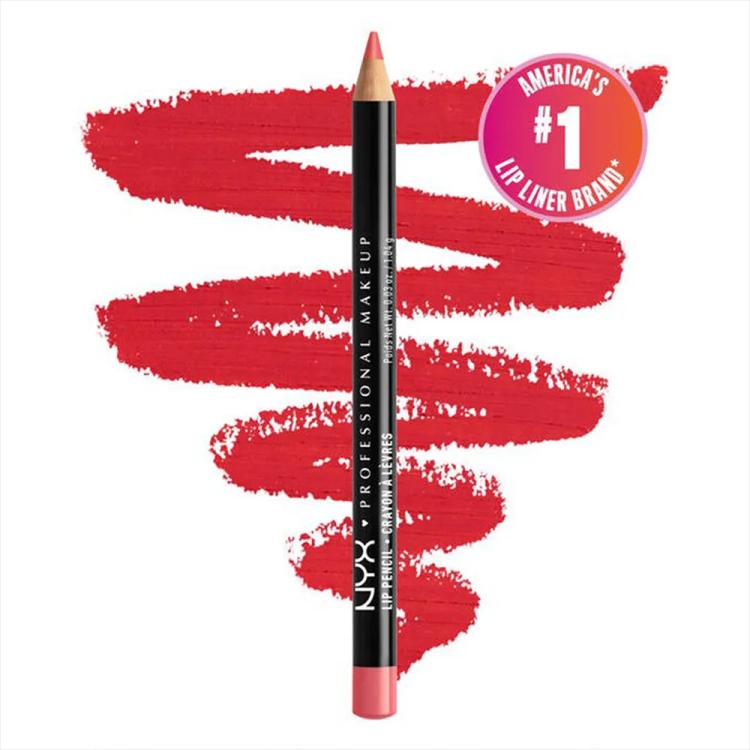 NYX Professional Makeup Slim Lip Pencil - 817 Hot Red (1.04 g)