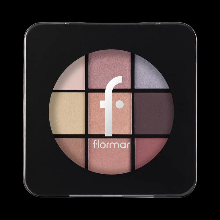 Flormar Eyeshadow Palette - 001 Fallen Angel (9 g)