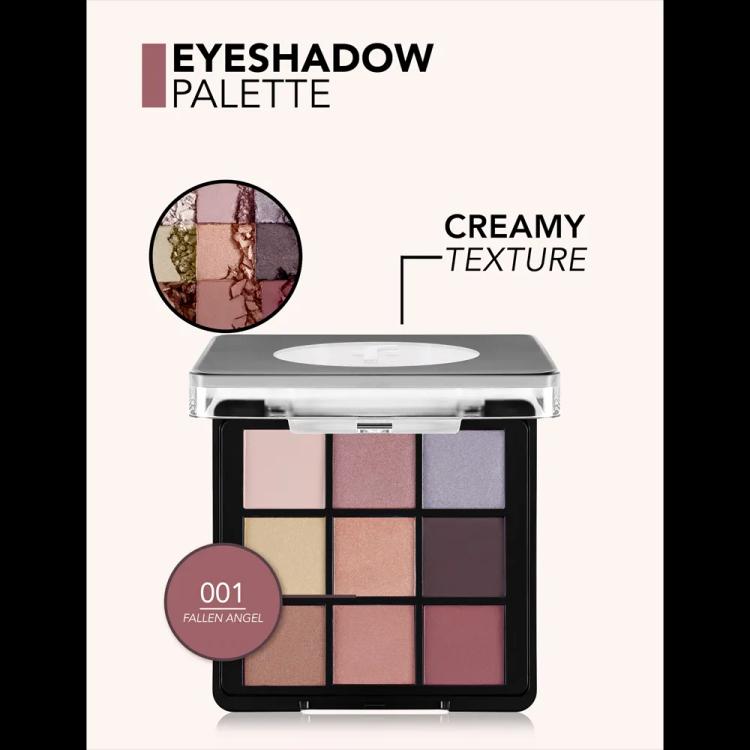 Flormar Eyeshadow Palette - 001 Fallen Angel (9 g)