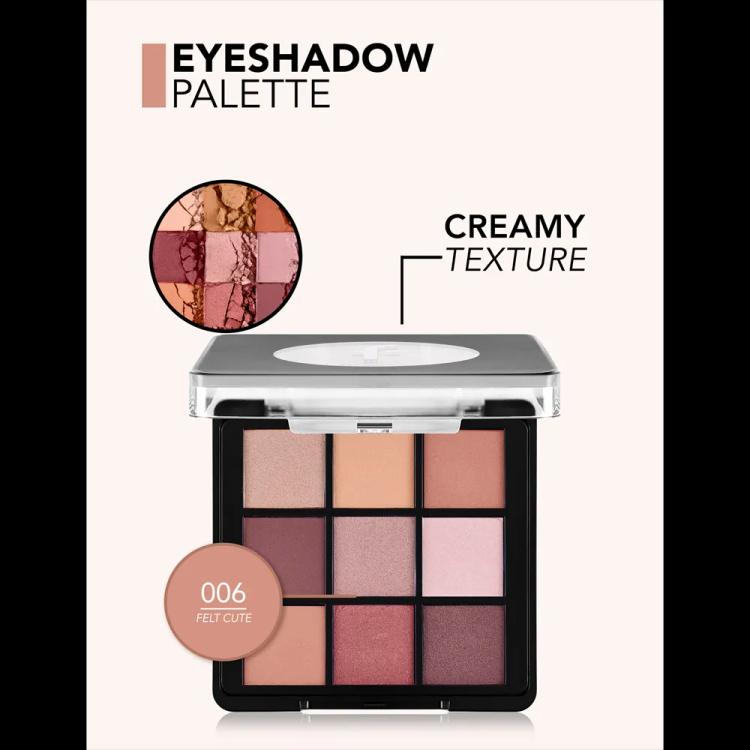 Flormar Eyeshadow Palette - 006 Felt Cute (9 g)