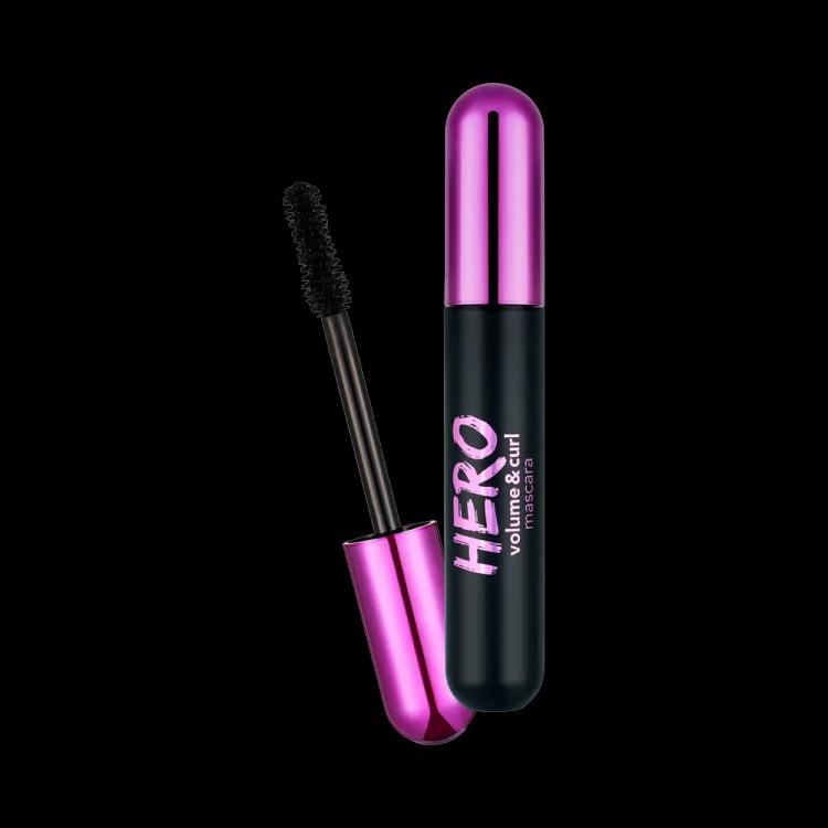 Flormar Hero Volume & Curl Mascara - 000 Black (10 ml)