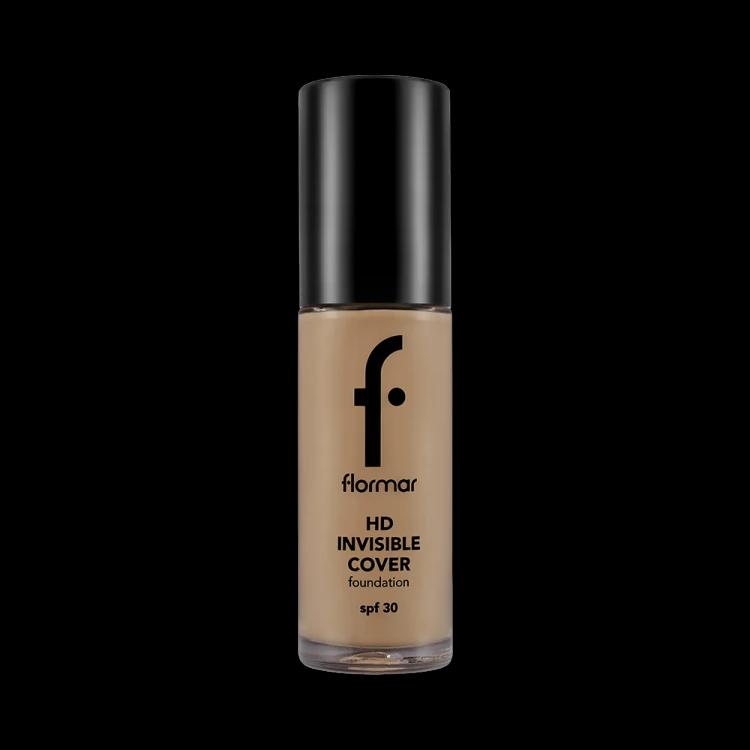 Flormar Invisible Cover HD Foundation SPF 30 - 120 Honey (30 ml)