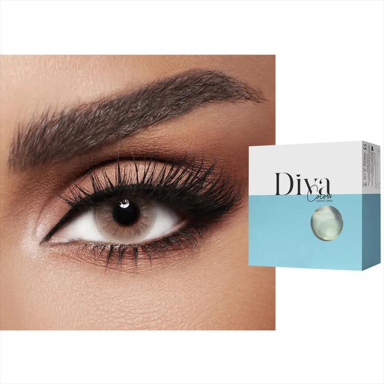 Diva Monthly Color Contact Lenses - Clay (2 Lens)