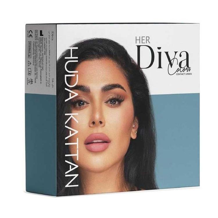 Diva Monthly Contact Lenses - Beton (2 Lens)