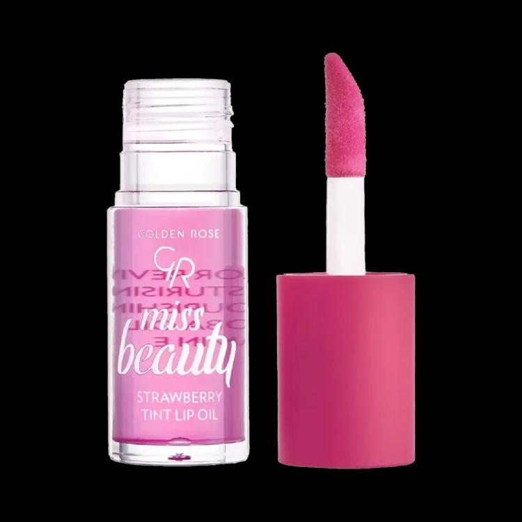 Golden Rose Miss Beauty Tint Lip Oil - Strawberry