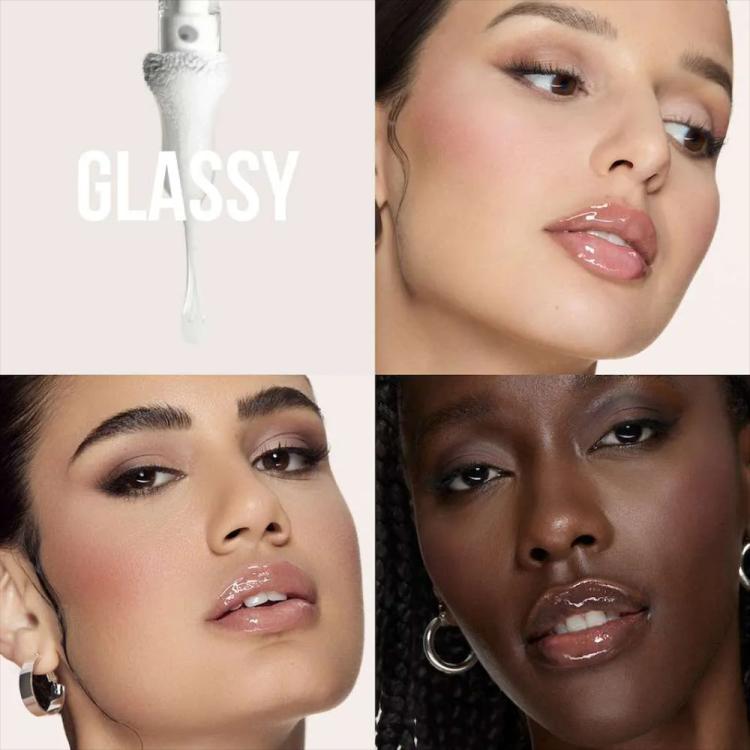 Huda Beauty Faux Filler Extra Shine Lip Gloss - Glassy