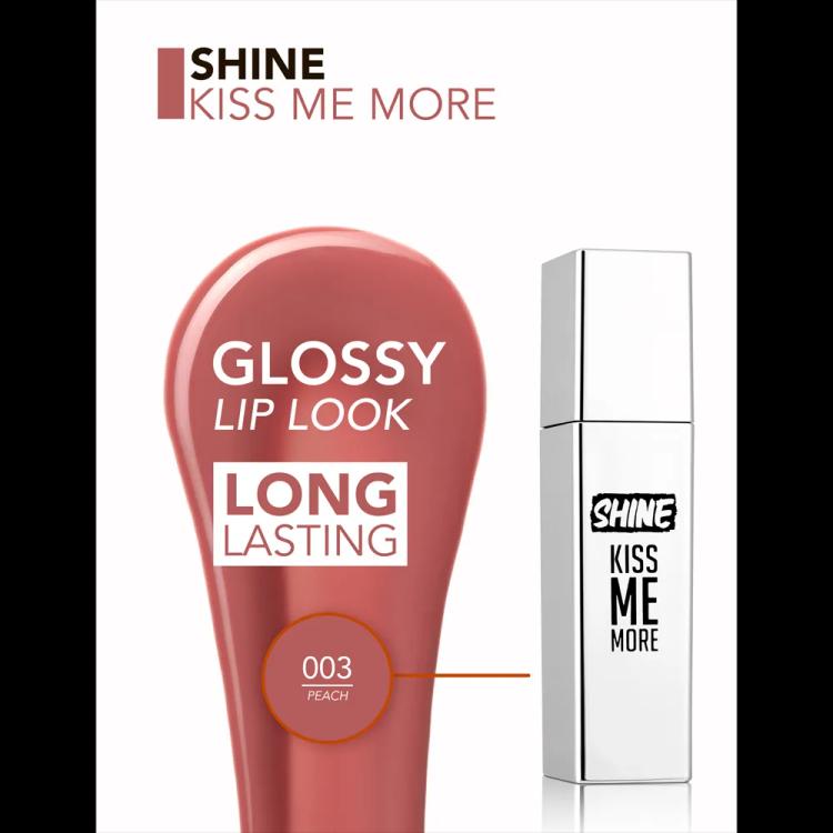 Flormar Shine Kiss Me More Lip Tattoo - 003 Peach