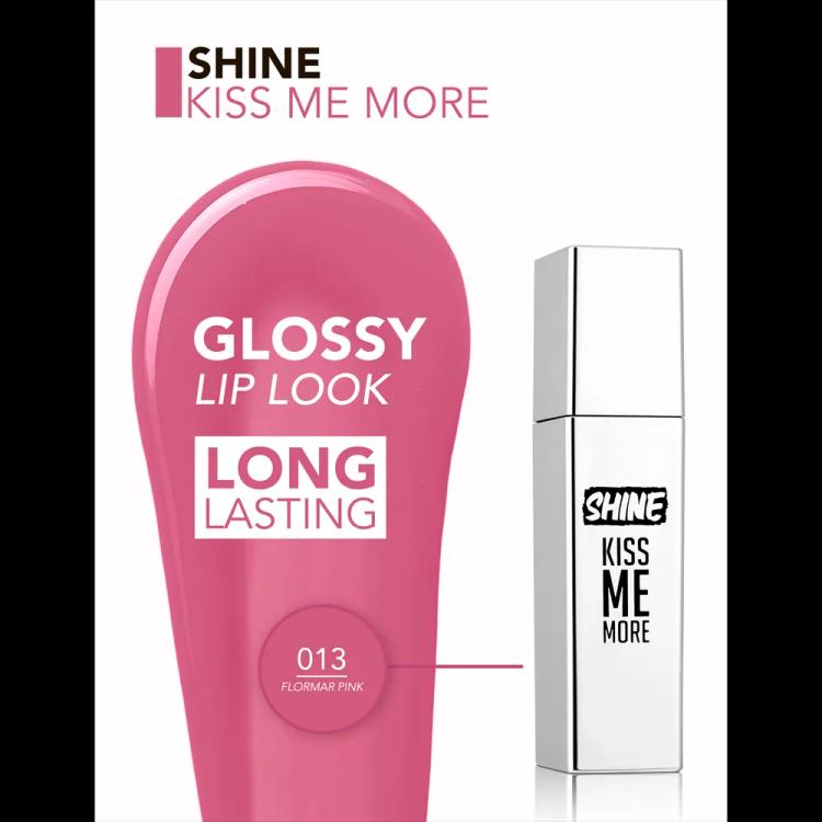 Flormar Shine Kiss Me More Lip Tattoo - 013 Flormar Pink