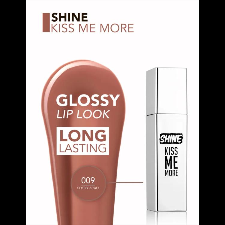 Flormar Shine Kiss Me More Lip Tattoo - 009 Coffee & Talk