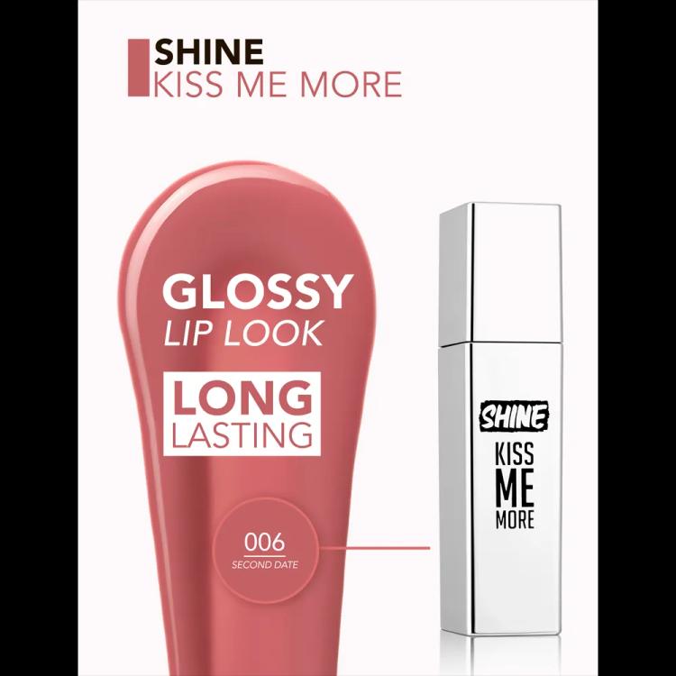 Flormar Shine Kiss Me More Lip Tattoo - 006 Second Date