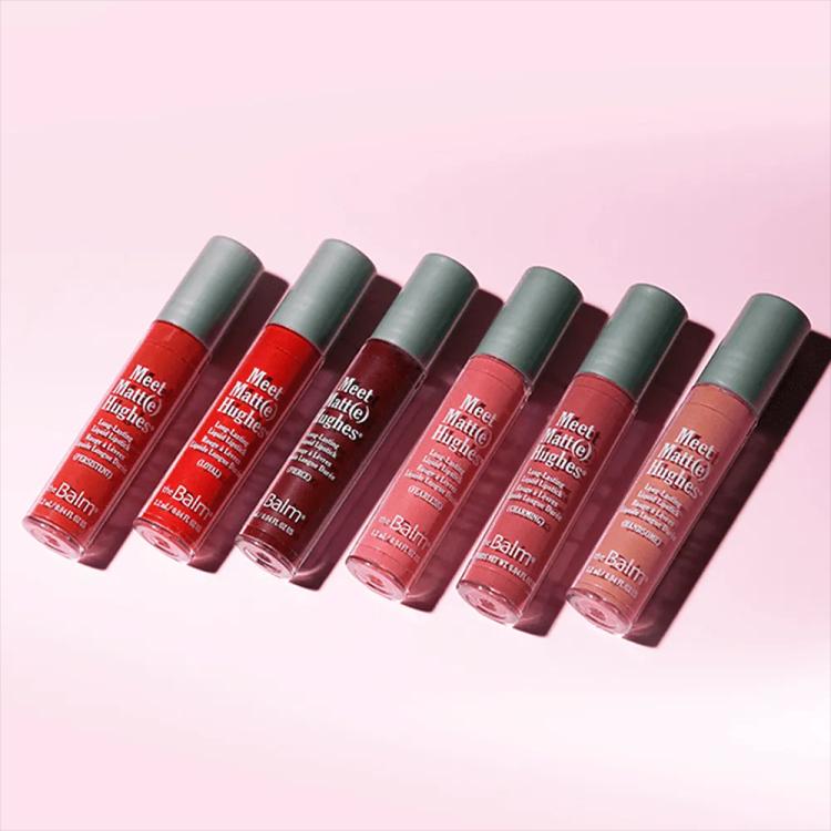 The Balm Meet Matt(e) Hughes® Vol. 3 Liquid Lipstick Set (7.2 ml X 6 pcs)
