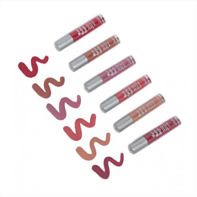 The Balm Meet Matt(e) Hughes® Vol. 2 Liquid Lipstick Set (7.2 ml X 6 pcs)
