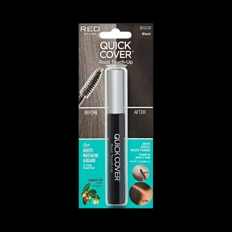 Kiss Quick Cover Gray Hair Touch Up Mascara - BGC01 Black (7 g)