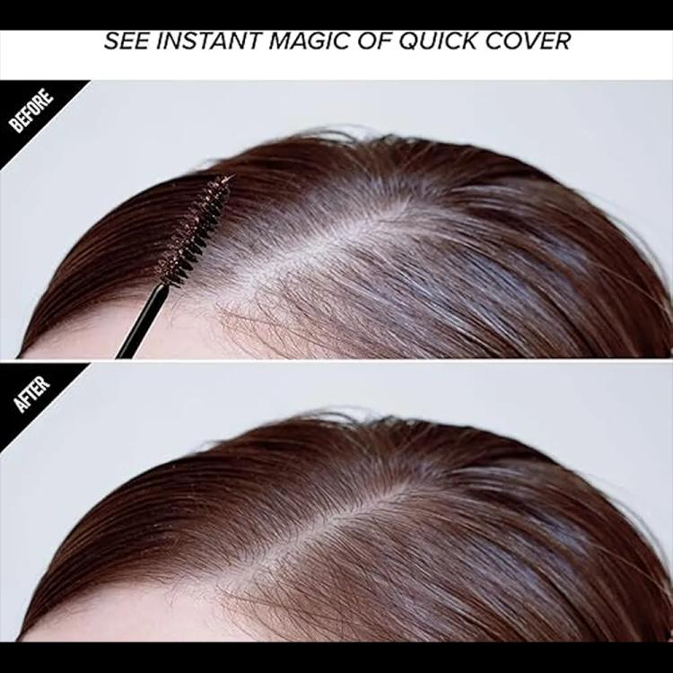 Kiss Quick Cover Gray Hair Touch Up Mascara - BGC02 Dark Brown (7 g)