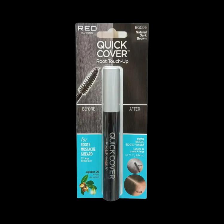 Kiss Quick Cover Gray Hair Touch Up Mascara - BGC05 Natural Dark Brown (7 g)