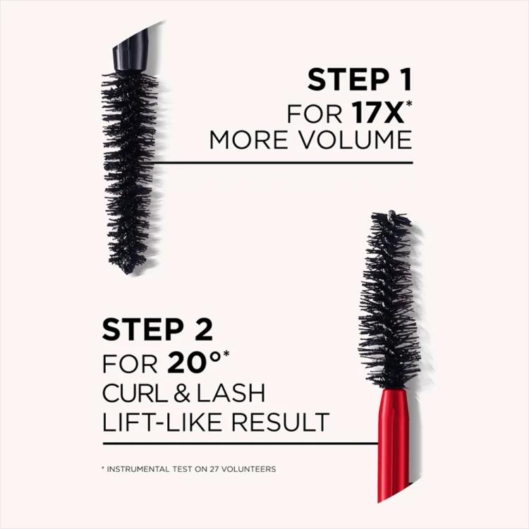 L’Oréal Paris Lift Volume Mascara - Black (12 ml)