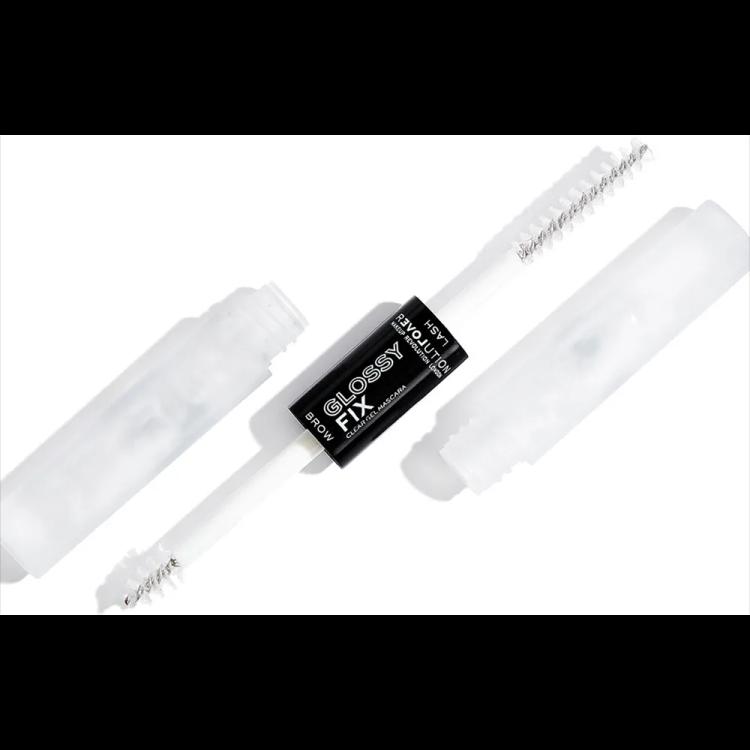 Makeup Revolution Relove Glossy Fix Clear Brow Gel & Mascara - 2 ml