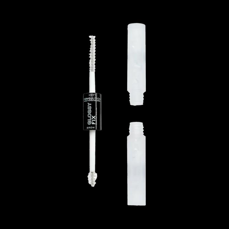 Makeup Revolution Relove Glossy Fix Clear Brow Gel & Mascara - 2 ml