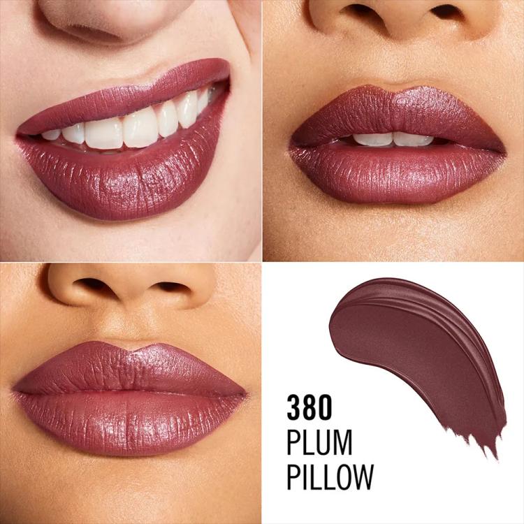 Rimmel London Lasting Finish Satin Lipstick - 380 Plum Pillow