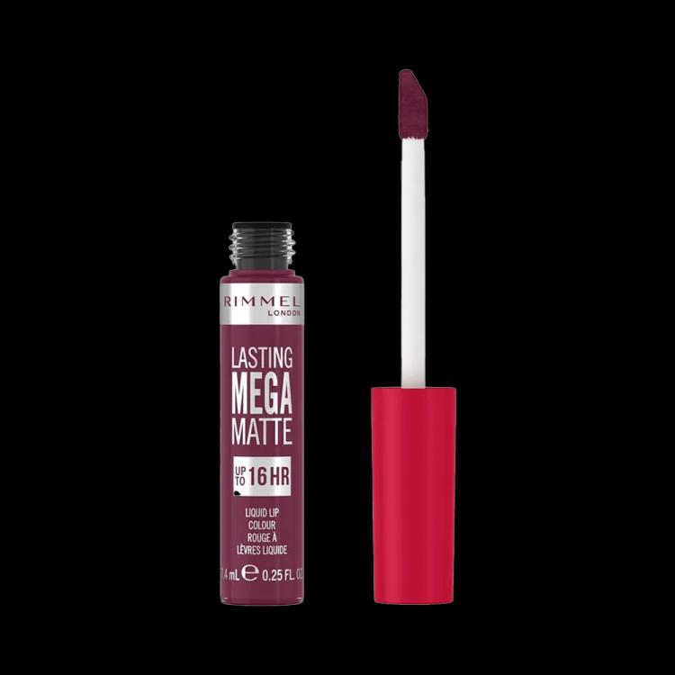 Rimmel London Lasting Mega Matte Liquid Lip Colour - 940 Rock Me Purple