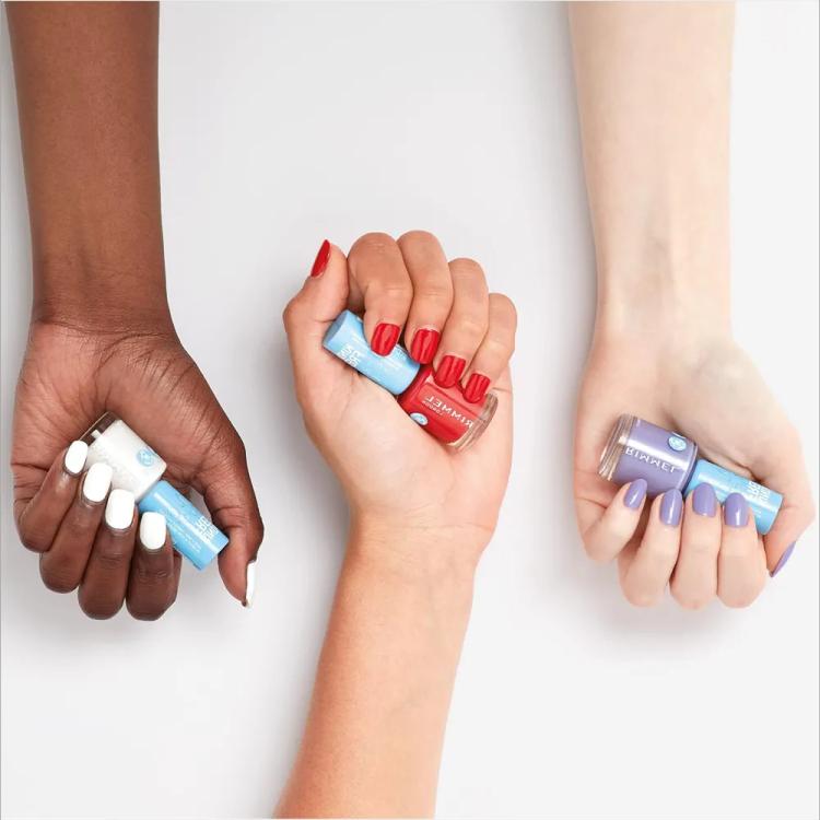 Rimmel London Kind & Free Clean Plant Based Nail Polish - 154 Milky Bare (8 ml)