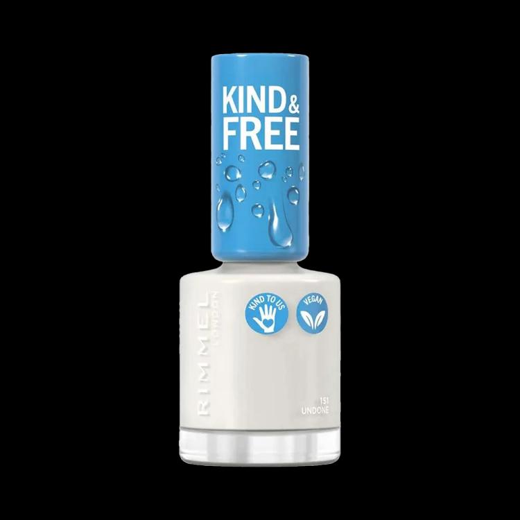 Rimmel London Kind & Free Clean Plant Based Nail Polish - 151 Fresh Undone (8 ml)