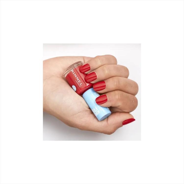 Rimmel London Kind & Free Clean Plant Based Nail Polish - 155 Sunset Soar (8 ml)