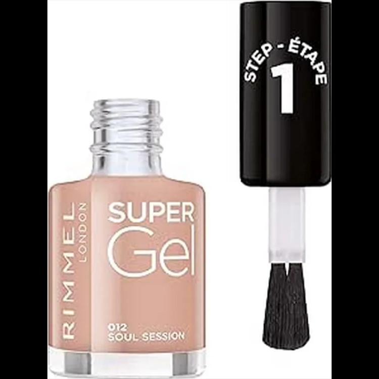 Rimmel London Super Gel Nail Polish - 012 Soul Session (12 ml)