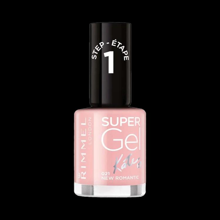Rimmel London Super Gel Nail Polish - 021 New Romantic (12 ml)
