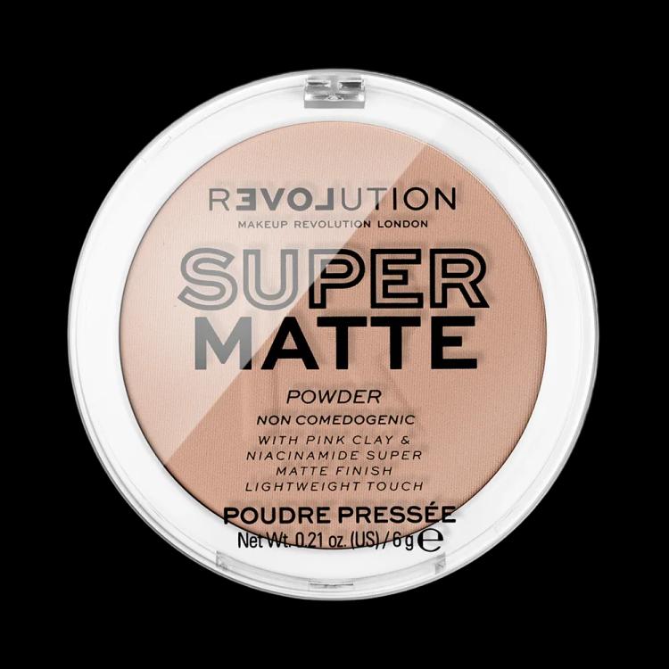 Makeup Revolution Super Matte Pressed Powder - Beige