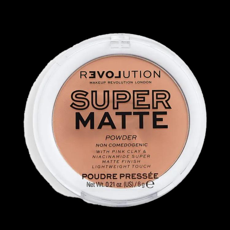 Makeup Revolution Super Matte Pressed Powder - Warm Beige