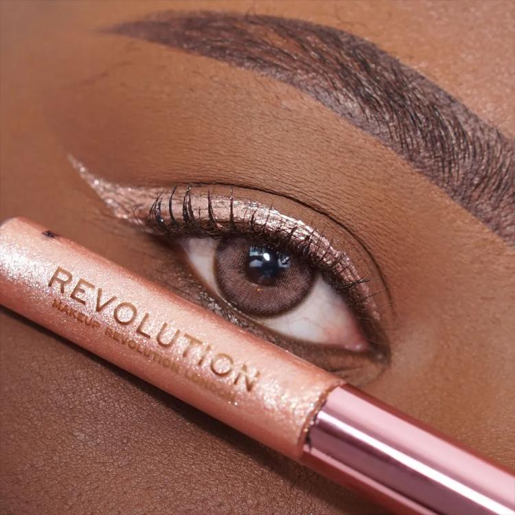 Makeup Revolution Super Flick Liquid Eyeliner - Rose Gold