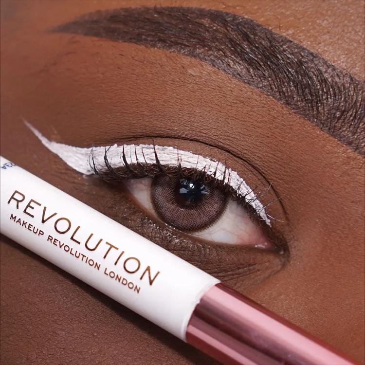 Makeup Revolution Super Flick Liquid Eyeliner - White