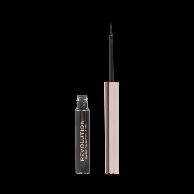 Makeup Revolution Super Flick Liquid Eyeliner - Black