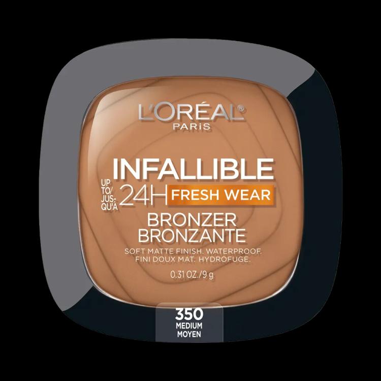 L’Oréal Paris Infallible 24H Fresh Wear Soft Matte Bronzer - 350 Medium