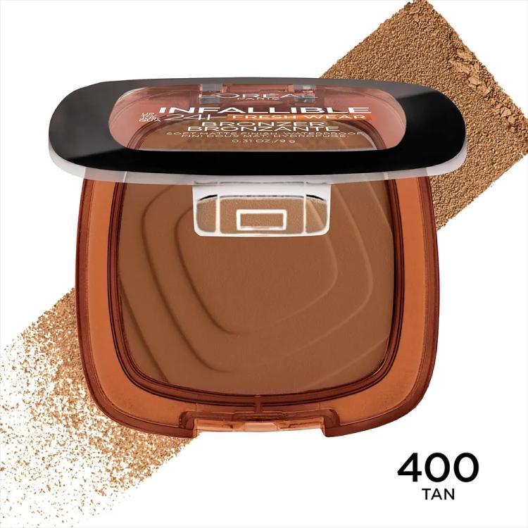 L’Oréal Paris Infallible 24H Fresh Wear Soft Matte Bronzer - 400 Tan
