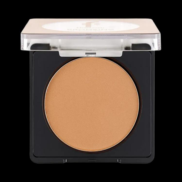 Flormar Soft Texture & Natural Luminous Compact Bronzing Powder - 002 Rose Gold