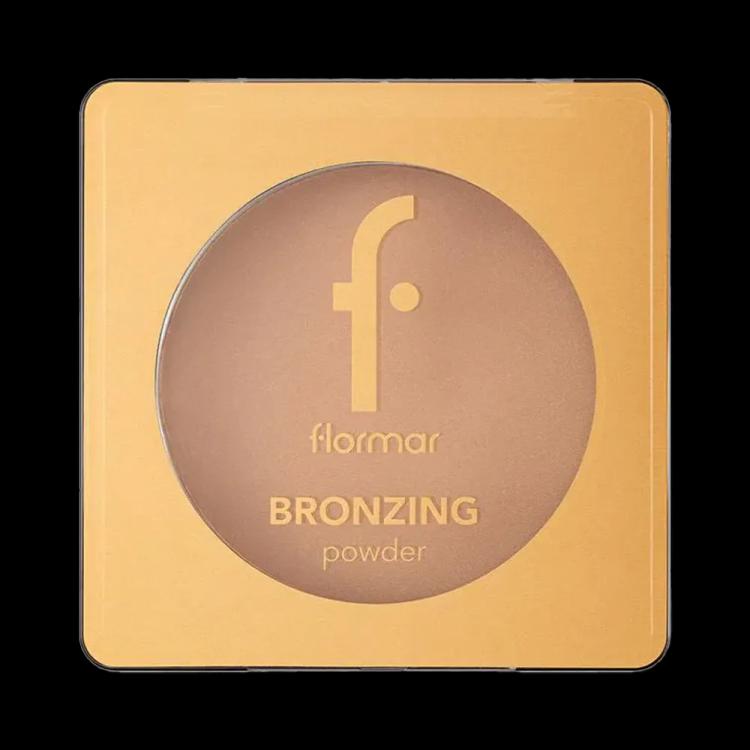 Flormar Soft Texture & Natural Luminous Compact Bronzing Powder - 002 Rose Gold