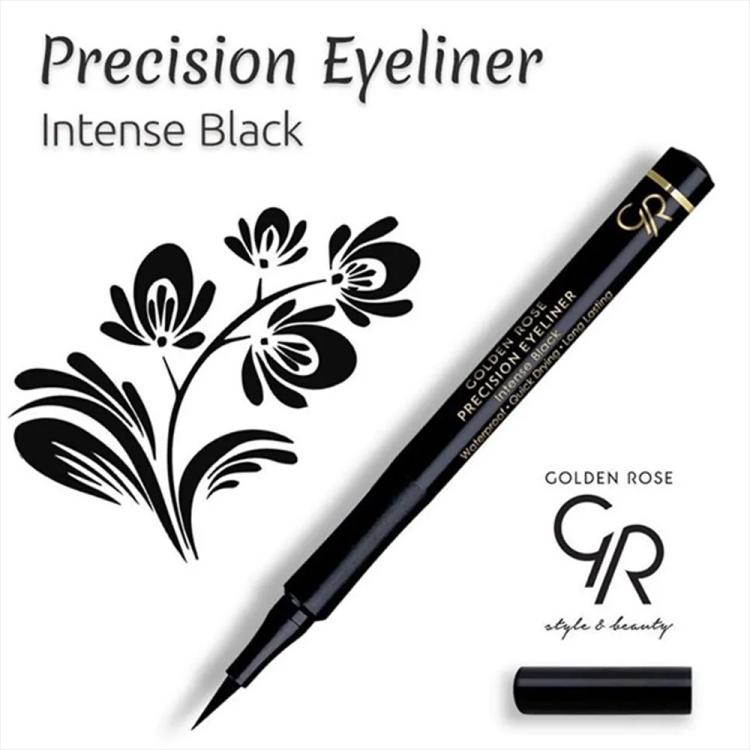 Golden Rose Precision Eyeliner - Intense Black
