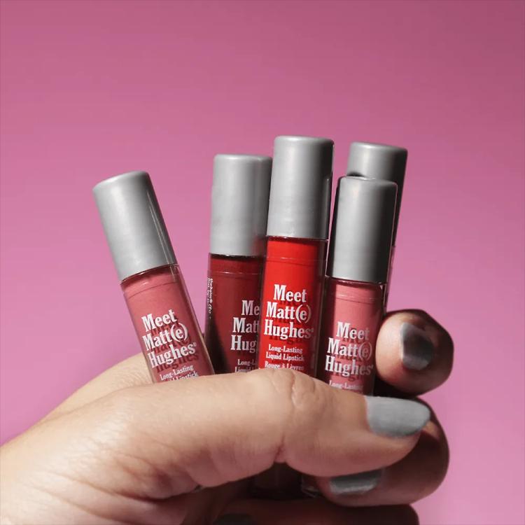 theBalm Meet Matte Hughes Set of 6 Mini Lipstick Vol. 7